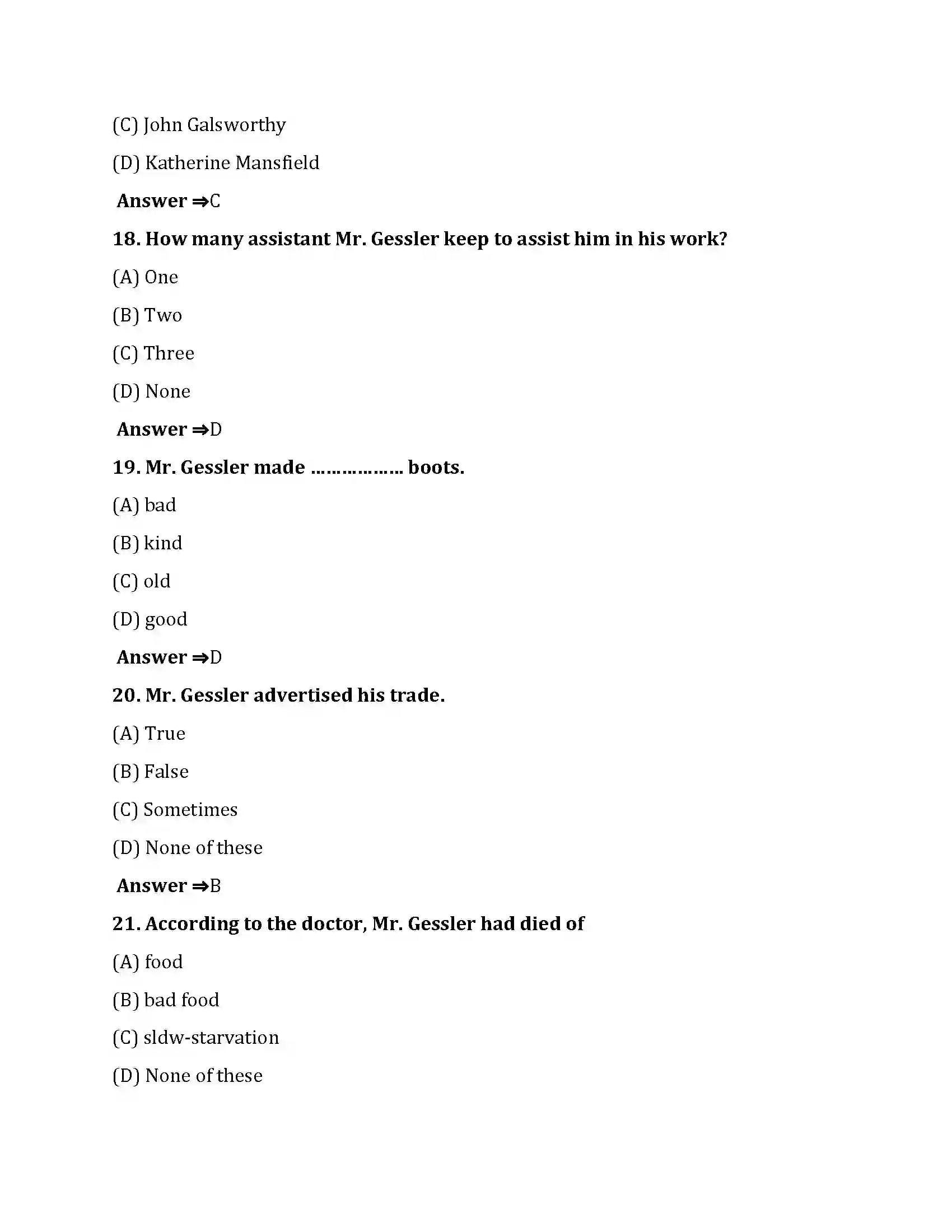 Bihar Board Class 10th Quality Quality  Objective Objective Question 5