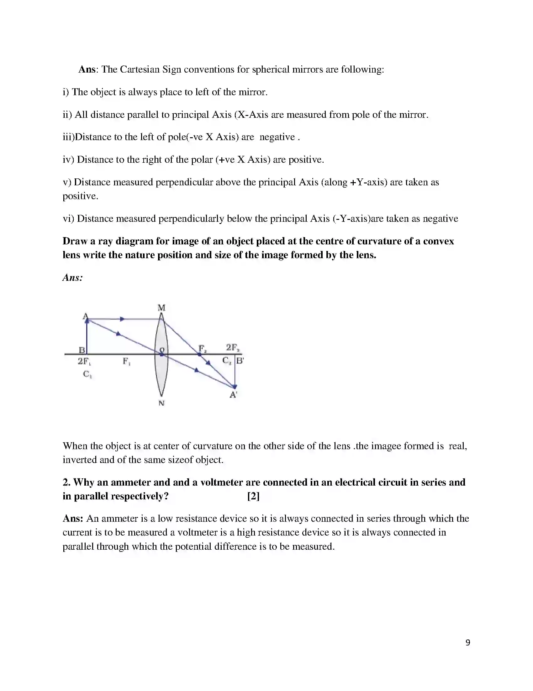 Bihar Board Class 10th 2018 Science  2018 Previous Year Paper 9