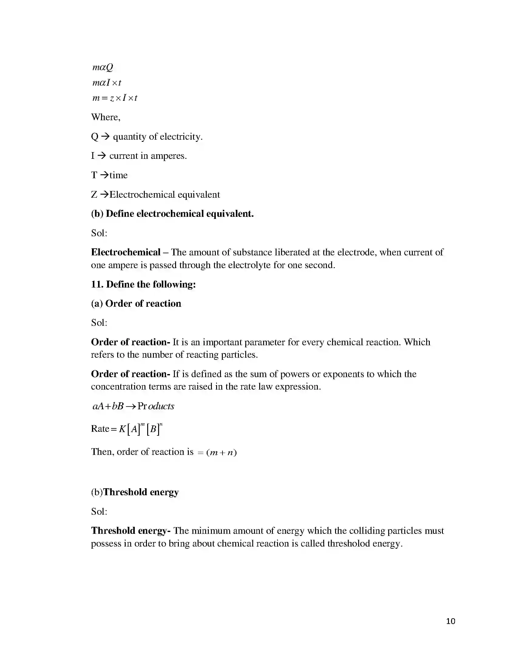 Bihar Board Class 12th 2016 Chemistry  2016 Previous Year Paper 10