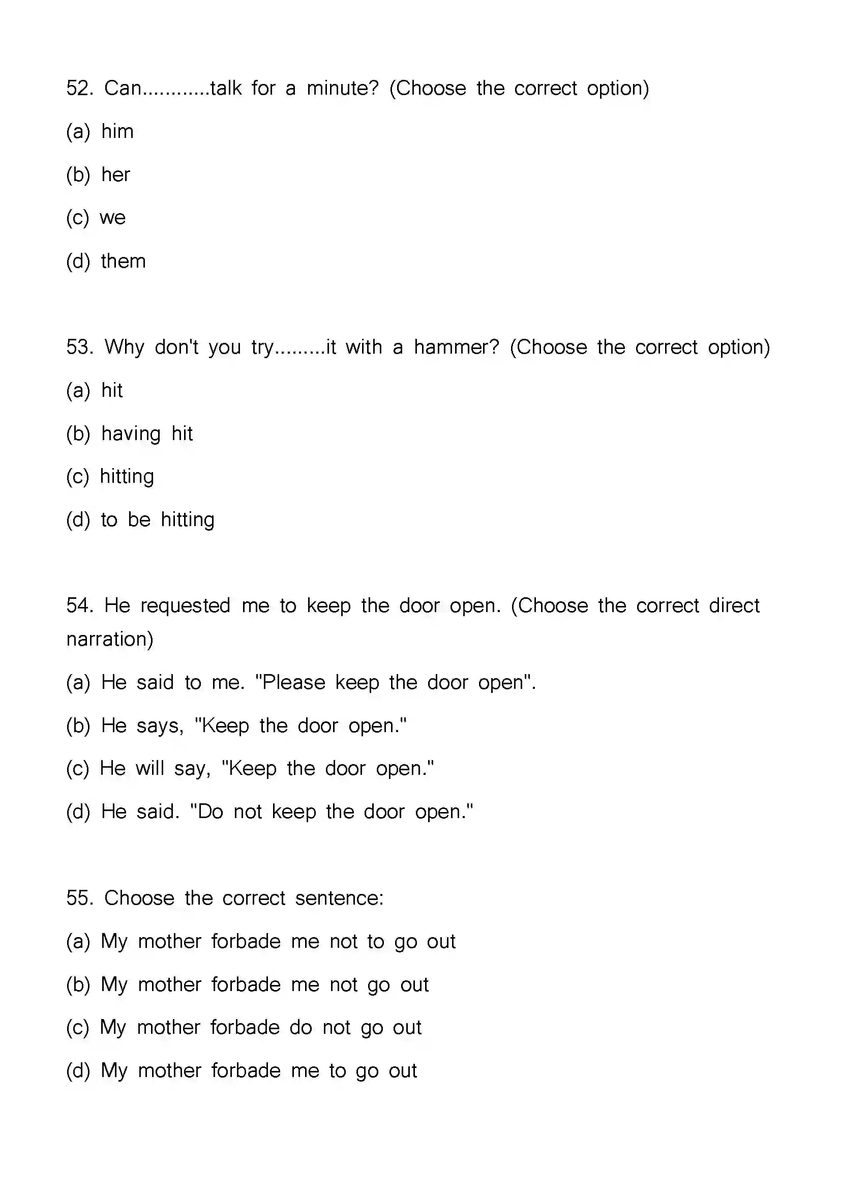 Bihar Board Class 12th 2023 English Previous Year Paper 15