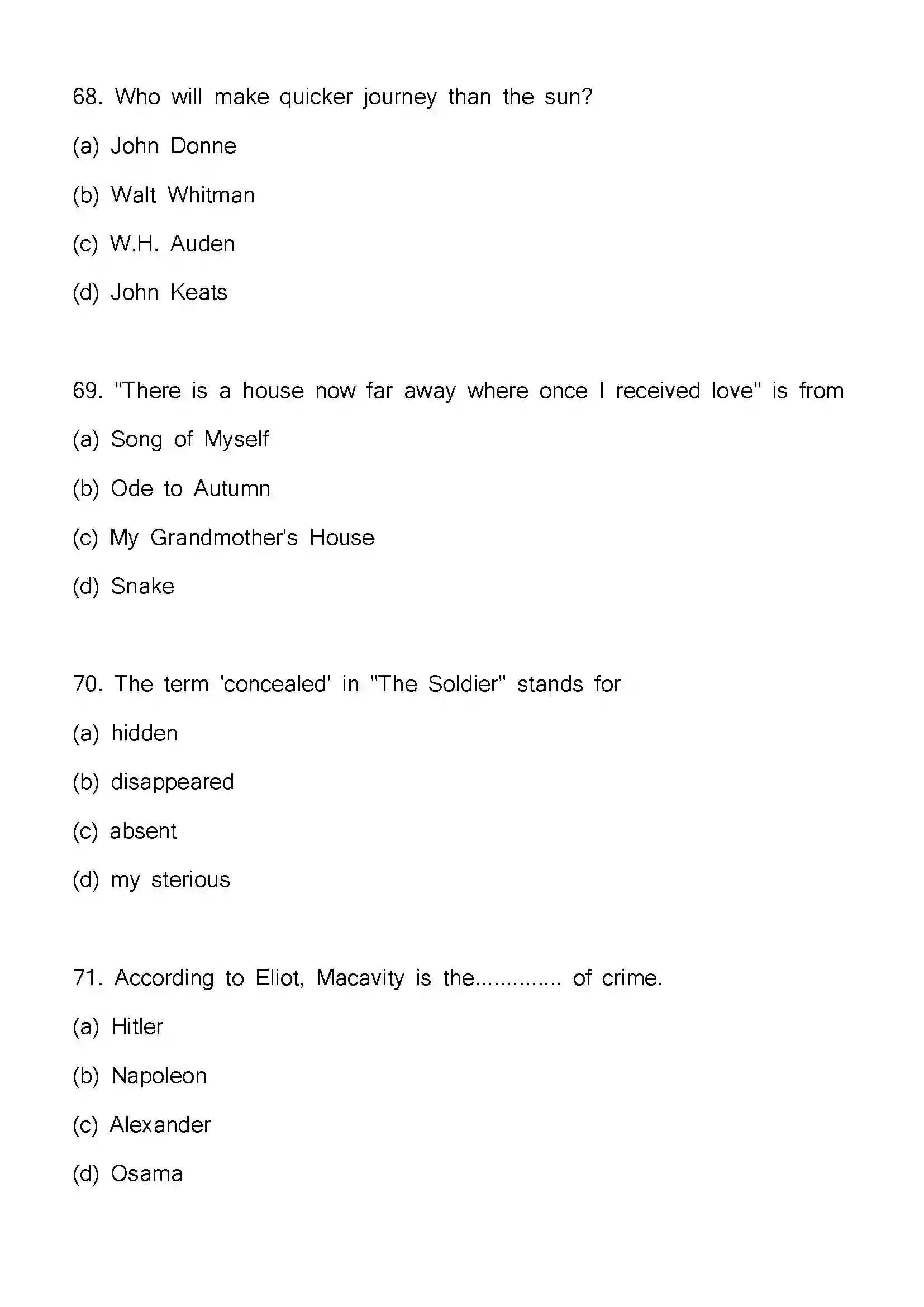 Bihar Board Class 12th 2023 English Previous Year Paper 19