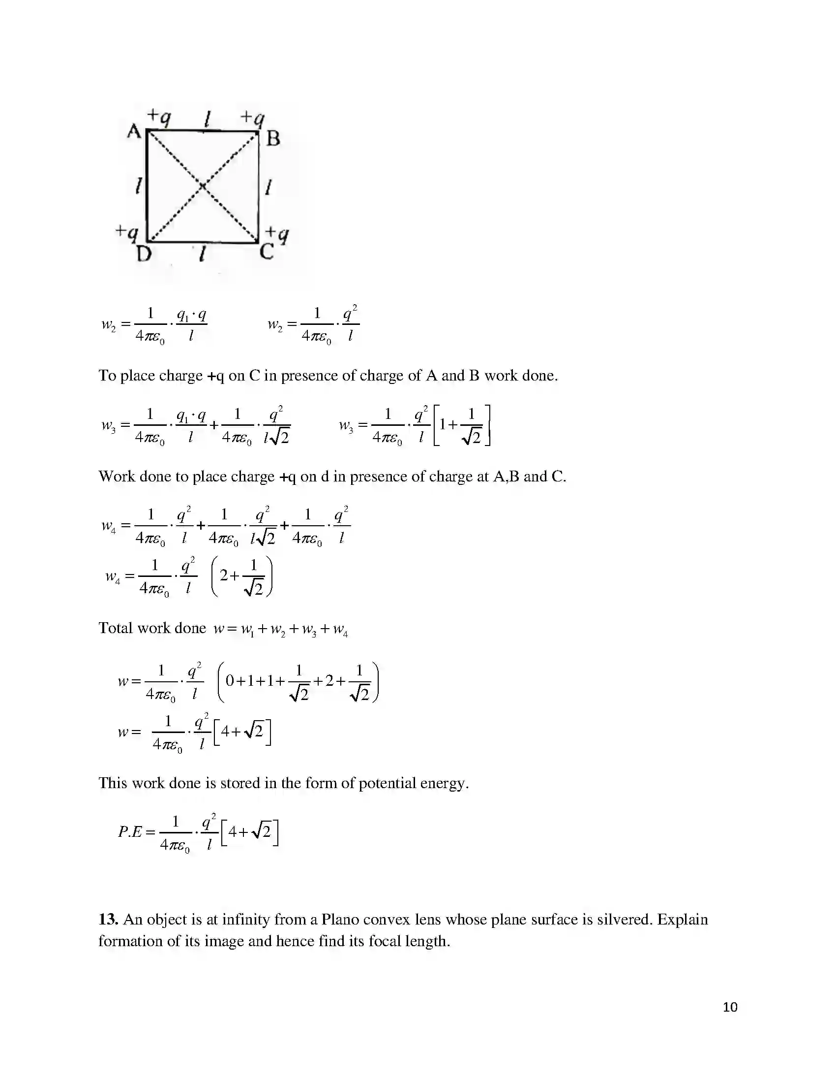 Bihar Board Class 12th 2016 Physics  2016 Previous Year Paper 10