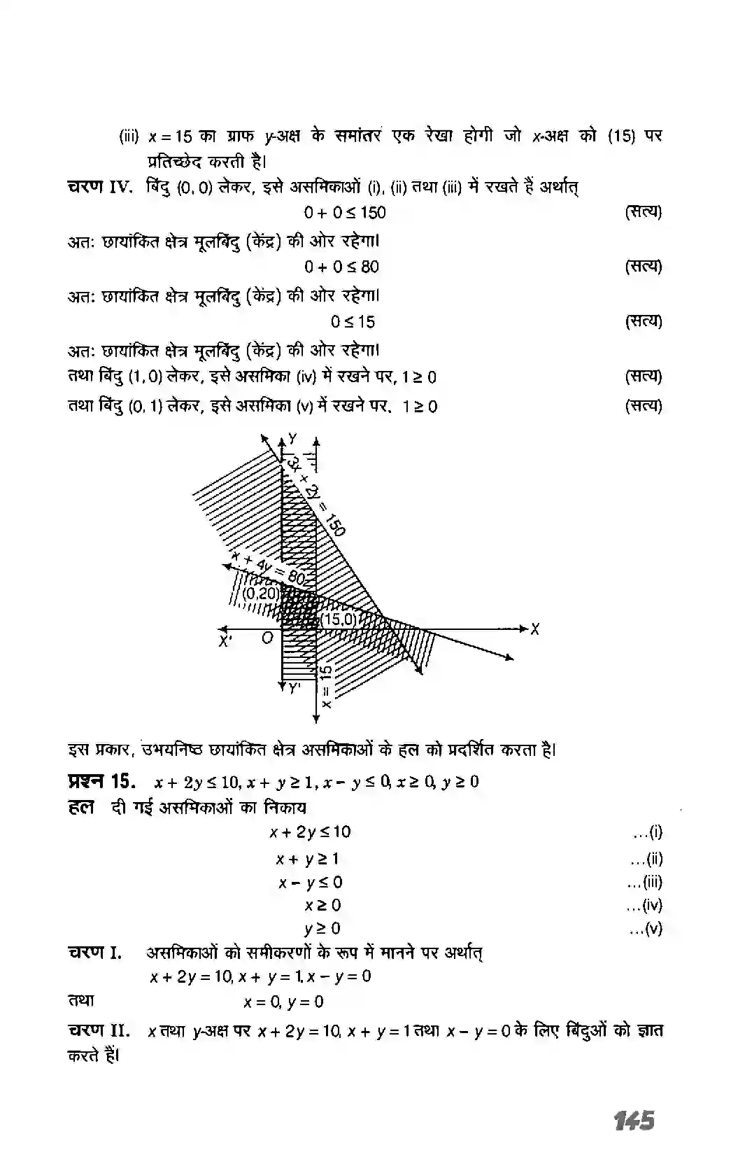Bihar Board Class 11th Maths (गणित) Chapter 6 (रैखिक असमिकाएं) Solution 33