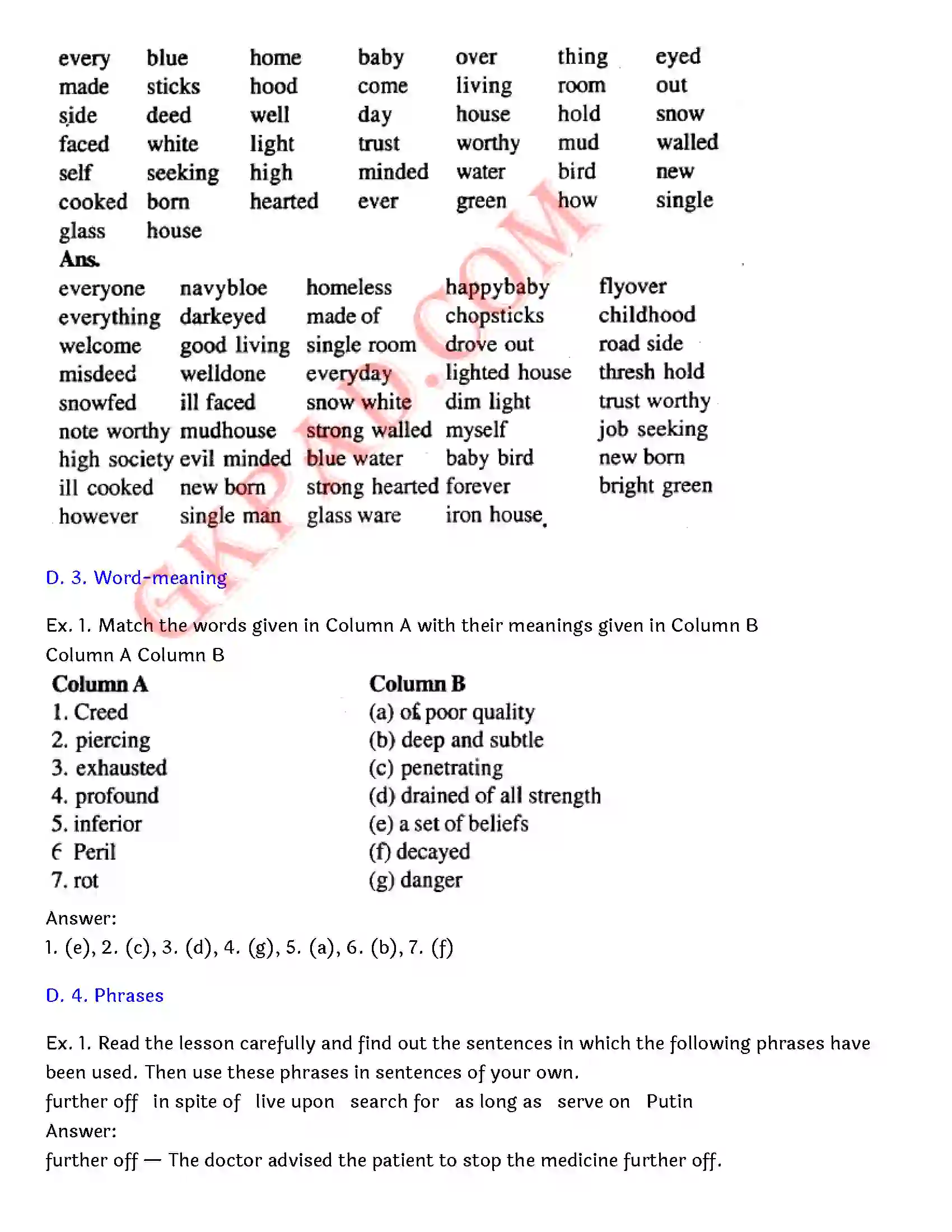 Bihar Board Class 12th English (Rainbow Part 2 Prose) Chapter 10 India Through a Traveller’s Eyes) Solution 12