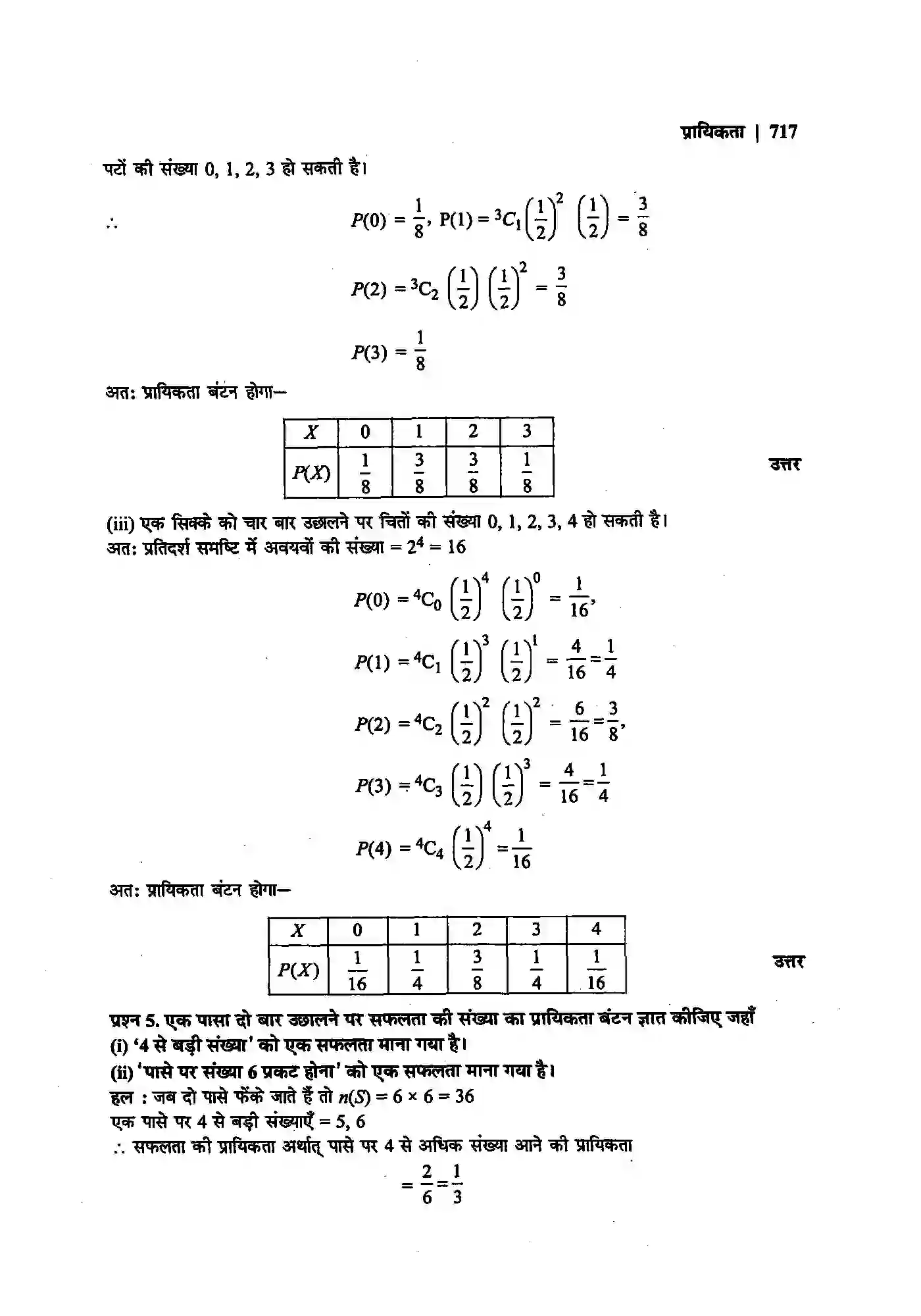 Bihar Board Class 12th Maths (गणित) Chapter 13 (प्रायिकता) Solution 28