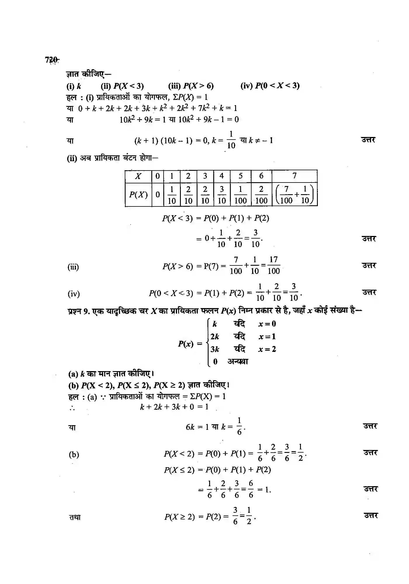 Bihar Board Class 12th Maths (गणित) Chapter 13 (प्रायिकता) Solution 31