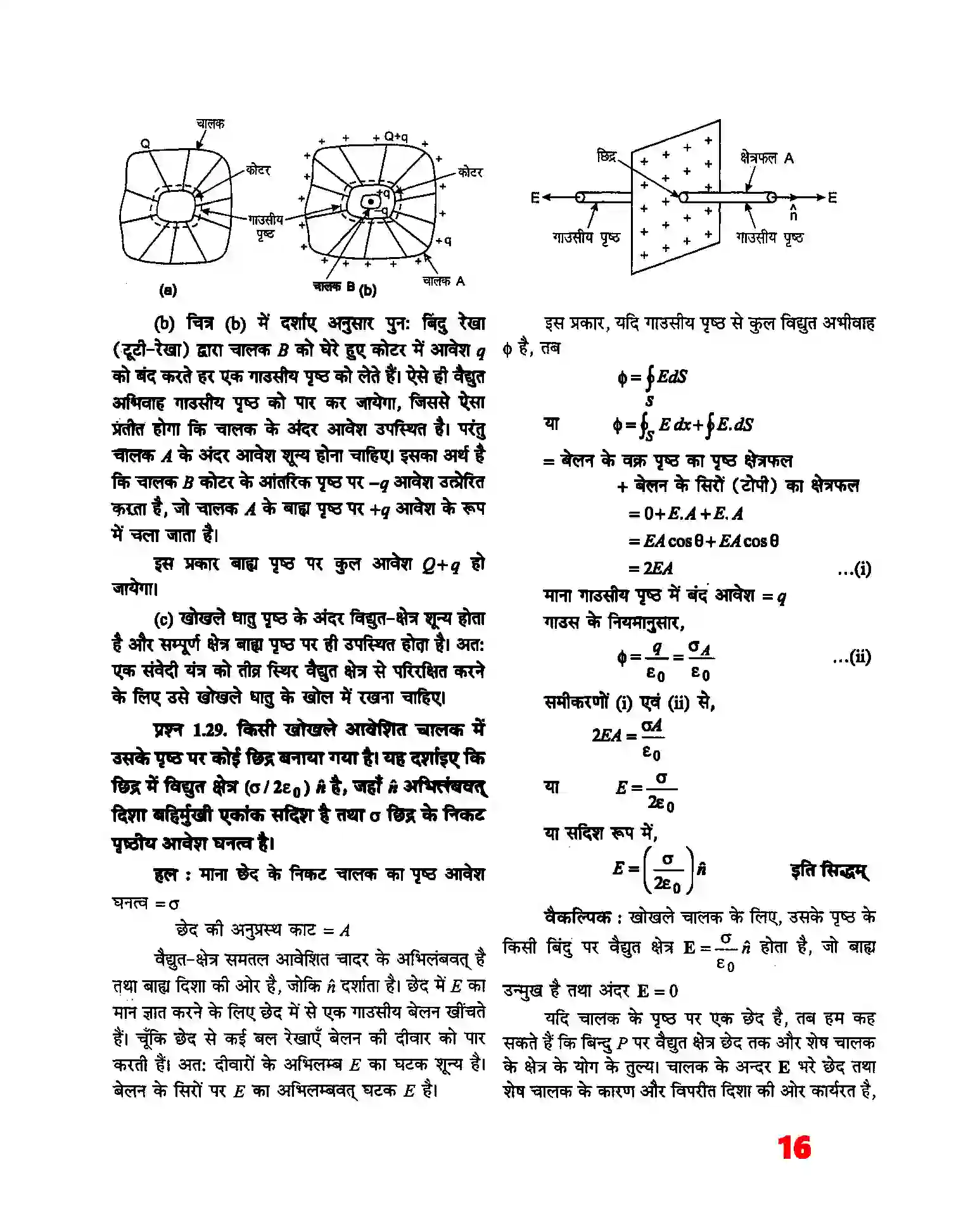 Bihar Board Class 12th Physics (भौतिक विज्ञान) Chapter 1 (वैद्युत आवेश तथा क्षेत्र) Solution 14