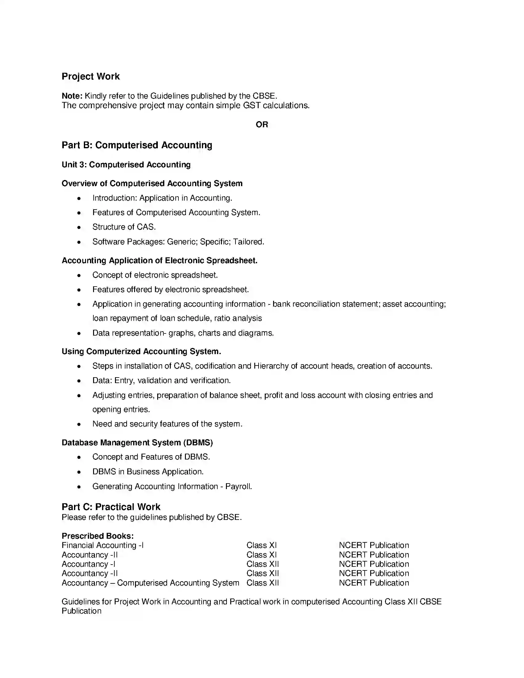 Bihar Board Class 12th 2020 Accountancy Syllabus 17