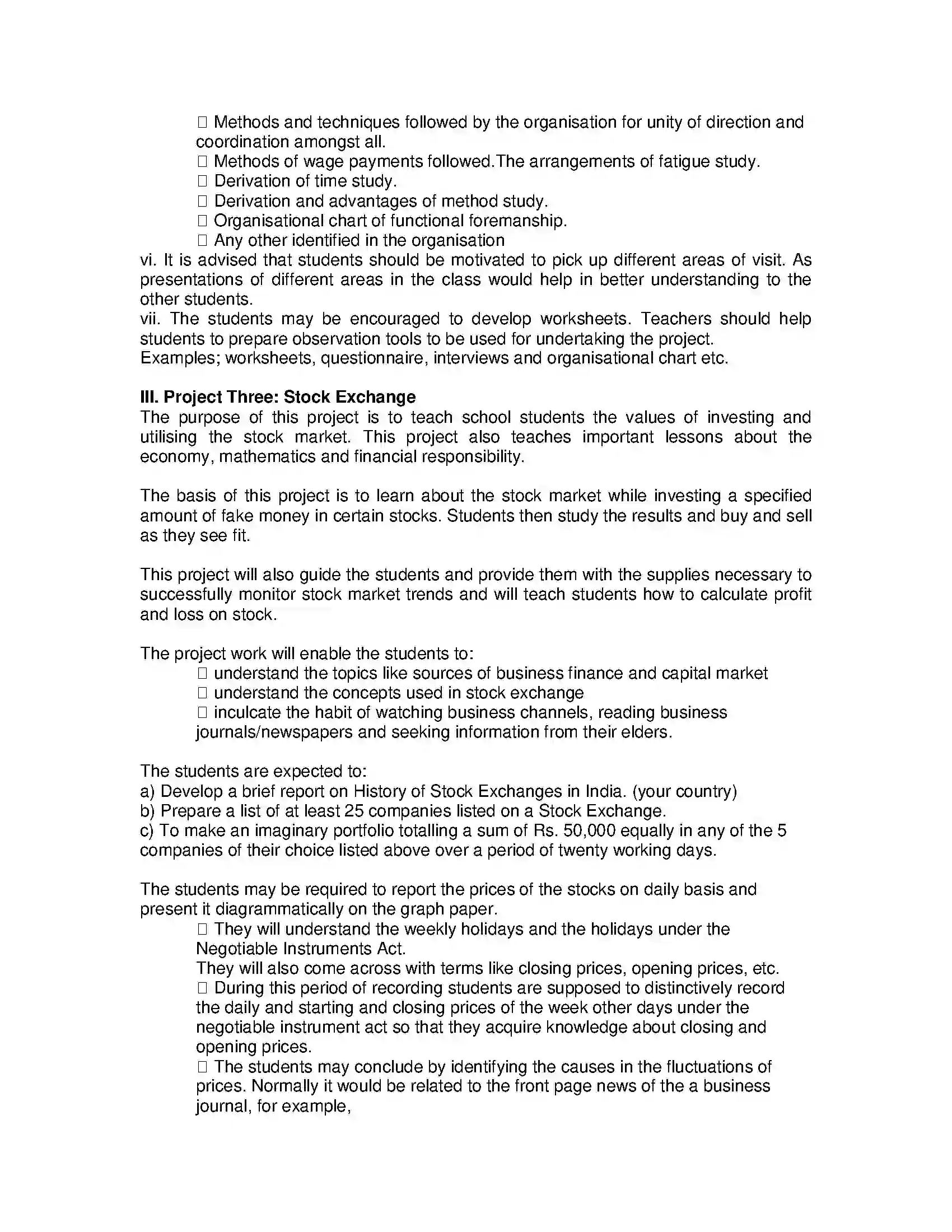 Bihar Board Class 12th 2020 Business Studies Syllabus 26