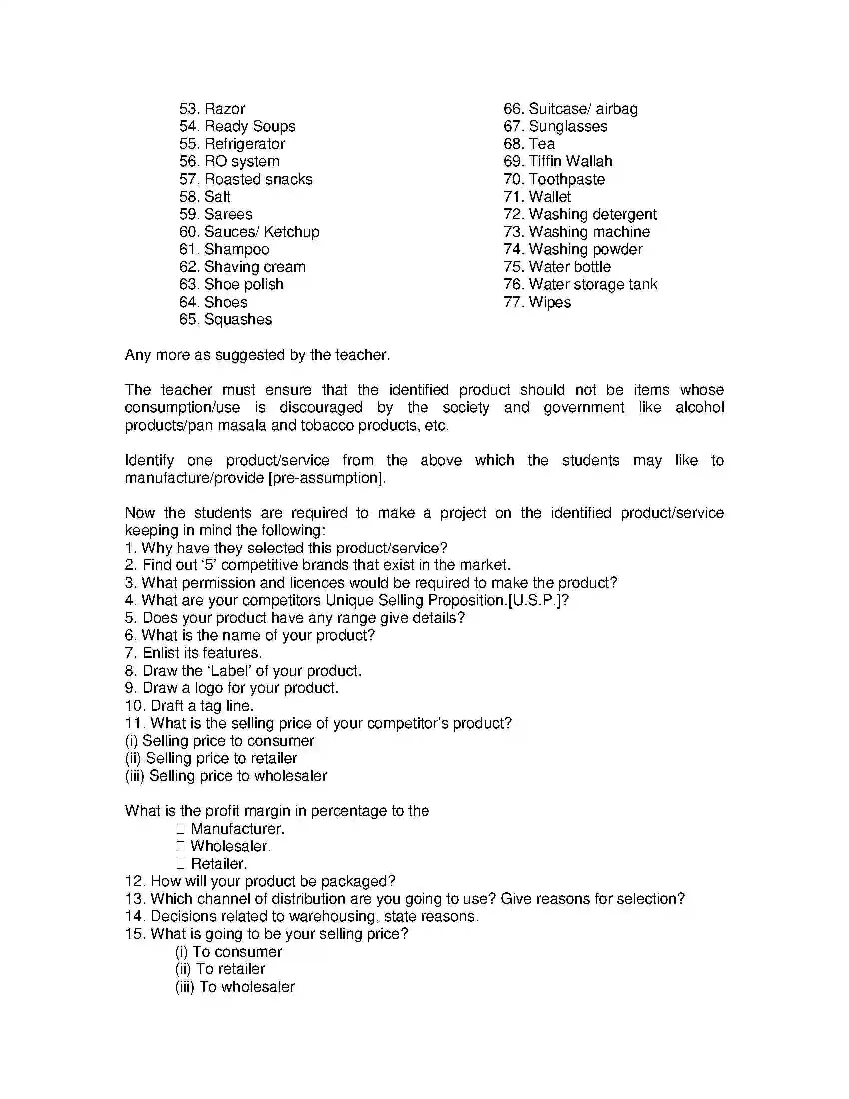 Bihar Board Class 12th 2020 Business Studies Syllabus 28