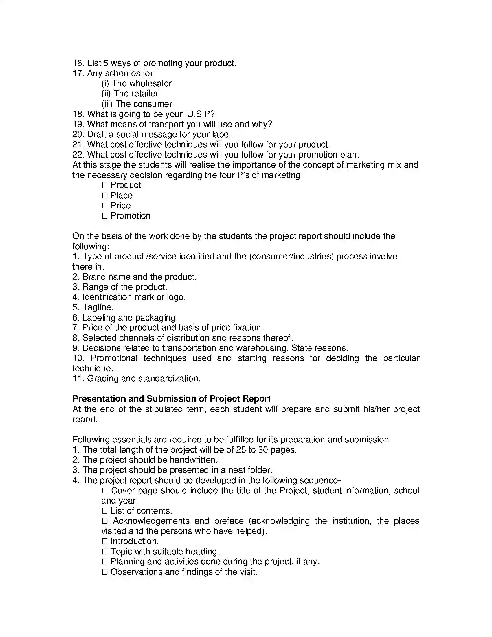 Bihar Board Class 12th 2020 Business Studies Syllabus 29