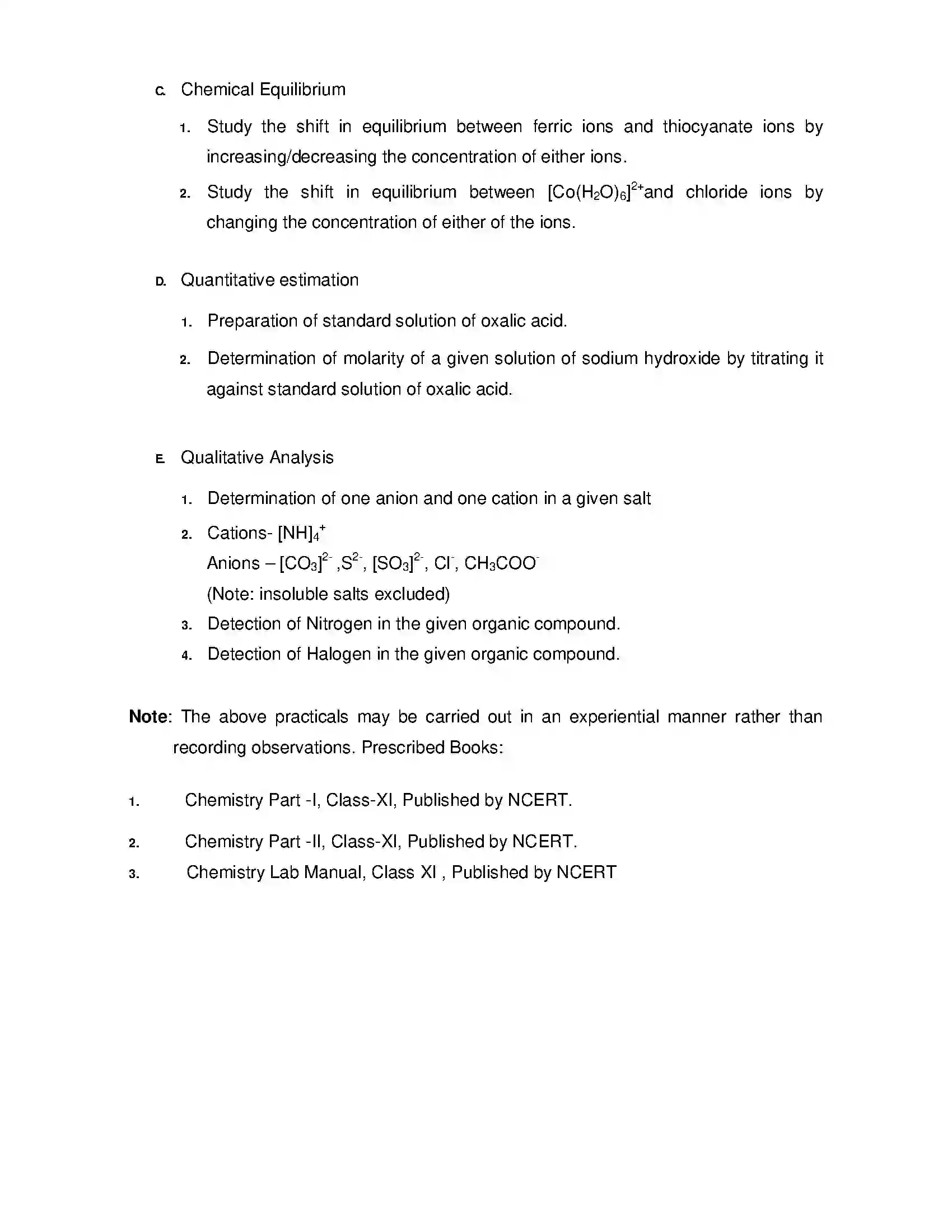 Bihar Board Class 12th 2020 Chemistry Syllabus 10